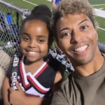 D.J. "Shangela" Pierce Instagram - #ProudUncle post … Last night lil’ Karli cheered her last game of the season. She’s in fourth grade now and she loves to dance, flip around the house, make TikToks and cheer … just like her #UncleDJ at that age 😁. Even tho she’s a firecracker at home, she sometimes struggles with a bit of social anxiety … but her mom told me she joined the cheer squad with her lil bestie in an effort to combat it. Me, her Mom, and her entire family are SO PROUD of her!! I’ll be rooting this lil one on for her entire life ❤️ She’s got the moves and I hope to help her (as I hope y’all will support her) to build her confidence every day. If anyone has any childhood social anxiety tips, please drop 👇🏾 Paris, Texas