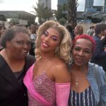 D.J. "Shangela" Pierce Instagram - My #MamaDeb and #CousinSue are here at my gig tonight 💕Feeling so blessed. @unitethefightaustin #family Austin, Texas