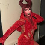D.J. "Shangela" Pierce Instagram - The Demon Doll ♦️ makeup @lushiousmassacr dress @fashionbyreyortiz Boston, Massachusetts