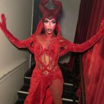 D.J. "Shangela" Pierce Instagram - The Demon Doll ♦️ makeup @lushiousmassacr dress @fashionbyreyortiz Boston, Massachusetts