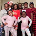 D.J. "Shangela" Pierce Instagram - Family PJ Party for Xmas Eve 🎄 Paris, Texas