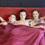 Илья Прусикин Instagram - Собрались с мужиками! Бог любит троицу (с) @tommycashworld Mustache is pass for underpants.