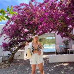 Dagi Bee Instagram - Our little safe place on Ibiza ✨🌸☀️🌴🍋 Outfit Details : Cap : @casa_mara Bikini : @calzedonia Set : @sassyclassy Bag : @loewe Sandals : @birkenstock