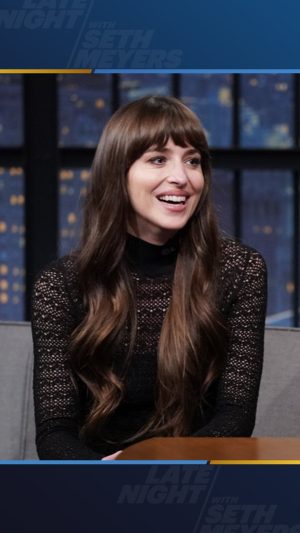Dakota Johnson Instagram - If you’re thinking about throwing @dakotajohnson or @sethmeyers a surprise party: Don’t.