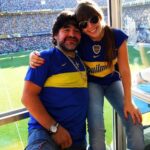 Dalma Maradona Instagram - Gracias por la invitación a ese hermoso homenaje que le hicieron a mi papà ! Gracias desde el presidente de Boca y su comisión directiva,hasta toda la gente que hizo la logística, los que me cruzaron y me demostraron cariño, los que pusieron las banderas, LOS JUGADORES DE BOCA❤️, los de Newell’ s old boys y especialmente Cristian Riquelme! No sabía si iba a poder soportar estar ahí sin el, pero tampoco quería dejar el palco vacío! Hice lo mejor que pude y si bien esta tristeza no se va con nada, les agradezco que lo hayan recordado con tanto cariño y amor genuino! Gracias en nombre de todos sus hijos, sus hermanos Lalo, Hugo,Mary, Lili y sus nietos ❤️