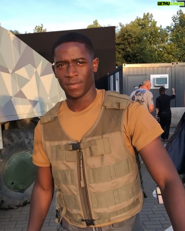 Damson Idris Instagram - OUTSIDE THE WIRE - out now on Netflix Budapest, Hungary