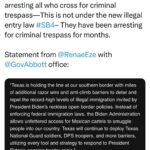 Dan Crenshaw Instagram - Fully behind our Governor.