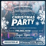 Dan Crenshaw Instagram - Stop going to boring Christmas parties. Go to an exclusive Christmas party at a Washington Ave speakeasy, the @sugarroomhtx . Your $250 ticket helps support my fight for freedom, but also gets you an open bar full of top shelf stuff. And yes, there’s an after party at @todossantoshtx with a premiere live DJ, to be announced very soon. Tickets are scarce, because it’s a small place. Don’t wait too long. Ugly Christmas sweaters are allowed.