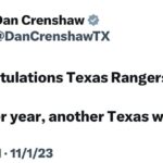 Dan Crenshaw Instagram – Texas is the best.