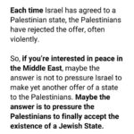 Dan Crenshaw Instagram - Great history swipe from @prageru. Maybe now you’ll think twice about chanting “free Palestine.”