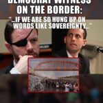 Dan Crenshaw Instagram - Interesting hearing on the costs of illegal migration this week…watch the quote at the end… I’ll make a couple of points. First I’m tired of the runaround from Democrats. They speak in circles, saying meaningless things like “no one is for an open border,” just “work with us,” and we “need Republicans to stop blocking comprehensive immigration reform.” All of this is Democrat code for: keep the border open and talk in circles. They invited a libertarian economist to advocate for open immigration policies. He essentially argues that the easiest way to stop illegal immigration is to just make them all legal, and let them get jobs. LOL. The problem with libertarians is that everything is a market theory to them. When it comes to domestic economics, that works just fine. But when applying that philosophy to all other policy- from immigration to social issues to foreign policy - libertarianism falls short. Why? Because it’s devoid of any value that can’t be expressed through a supply and demand chart. #immigration #border #hearing #bordercrisis