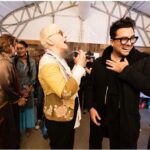 Dan Levy Instagram - Meet your heroes. @officialannielennox ❤️ 📷 @parisvisone —— Posted @withregram • @officialannielennox So this is me in HEAVEN!! The moment I met Dan Levy!!! He really doesn’t know how much I LOVE him… and the entire Schitt’s Creek cast!! Got us through lockdown and kept me in stitches! 🤣🤣🤣
