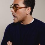 Dan Levy Instagram - @dleyewear x @ss_daley collab available now on thisisdl.com. 💐 photos by @gemmadwarren