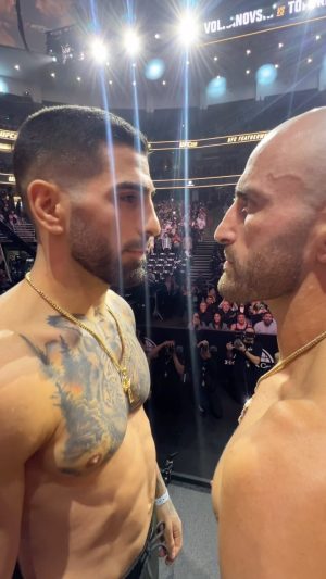 Dana White Instagram - VOLKANOVSKI vs TOPURIA! #UFC298 is LIVE TOMORROW on @espn+ PPV!