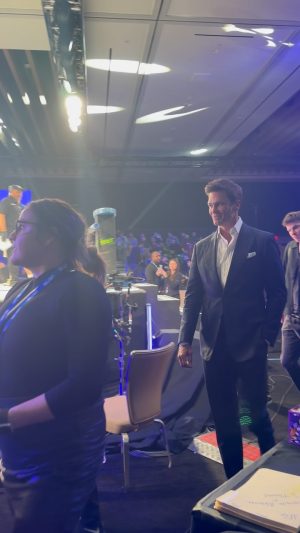 Dana White Instagram - The 🐐 has arrived at #PowerSlap6 ! WATCH NOW, live and free on @rumble.sports @tombrady