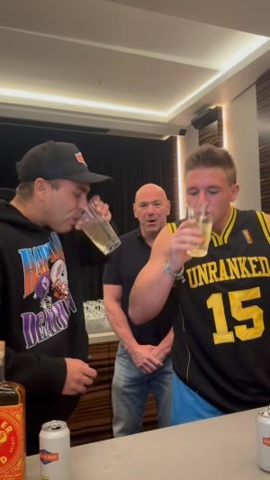 Dana White Instagram - Introducing the Monkey Bomb!!

please drink responsibly and avoid excessive consumption
