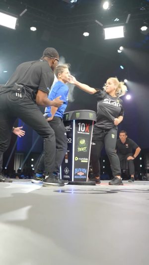 Dana White Instagram - @_francesca_szabo made a statement at #PowerSlap5 💪

She looks to continue her dominance at #PowerSlap6

[ This Friday | Early Prelims 7:30pm ET/Main 9pm ET | Live and Free on @rumble.sports ]