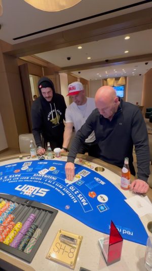 Dana White Instagram - WAIT TILL THE END…. @_willcompton falls victim to peer pressure from @taylorlewan & @danawhite