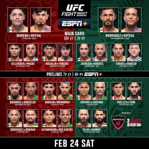 Dana White Instagram - #UFCMexico prelims are LIVE in 30 minutes on @espn+!