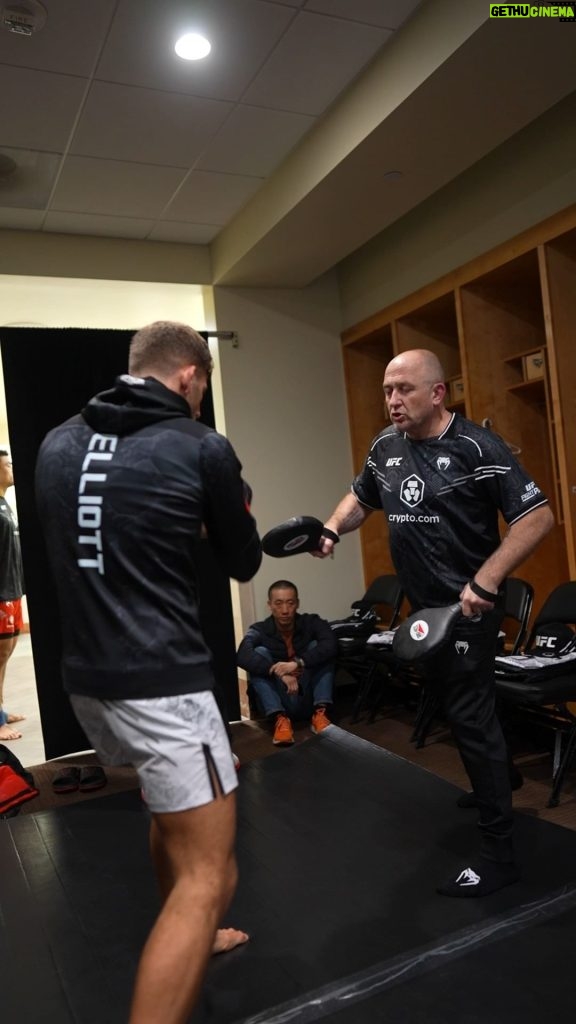 Dana White Instagram - Elliott vs Woodburn is LIVE NEXT on @espn+ and @ufcfightpass! #UFC298