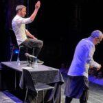 Dani Rovira Instagram - Qué felices fuimos el Viernes y el Sábado en Bilbao. Dos llenos de piel de gallina. Público espectacular. GRACIAS. @mianofavorito @arturogcampos @manquitaproduc @javitatay3 Teatro Campos Eliseos. Bilbao