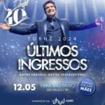 Daniel Instagram - Vai ser emocionante!! 🌸🎶 Anunciamos os ÚLTIMOS INGRESSOS pro show especial do Dia das Mães. Garanta seus ingressos agora e faça parte desse momento único, sendo para você ou para presentear alguém especial. 💝✨ Prepare o coração para uma avalanche de emoções!! ❤️🌹 🗓️ 12 de Maio | Especial Dia das Mães 📍@vibrasaopaulo - São Paulo/SP 🎫 Últimos Ingressos: @uhuuoficial [link na bio] . . . Realização: Daniel Promoções / @opusentretenimento . . . #Daniel40Anos #DanielCelebraJoãoPauloeDaniel #ShowDasMães #EspacialDiaDasMães #ProduçãoDaniel