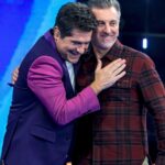 Daniel Instagram - TV | Hoje a gente aproveitou o dia de #tbt pra relembrar esse @domingao que contou com a participação do Daniel!! Perdeu ou quer rever? Corre no @globoplay!! Foi incrível!! ❤️🌹 . . . @lucianohuck @estelinhabezerra @dealucia66 @liviaandradereal @pefabiodemelo @claudiaraia @maumeirelles . . . #TBTDaniel #DomingãoComHuck #Domingão #ProduçãoDaniel Estúdios Globo