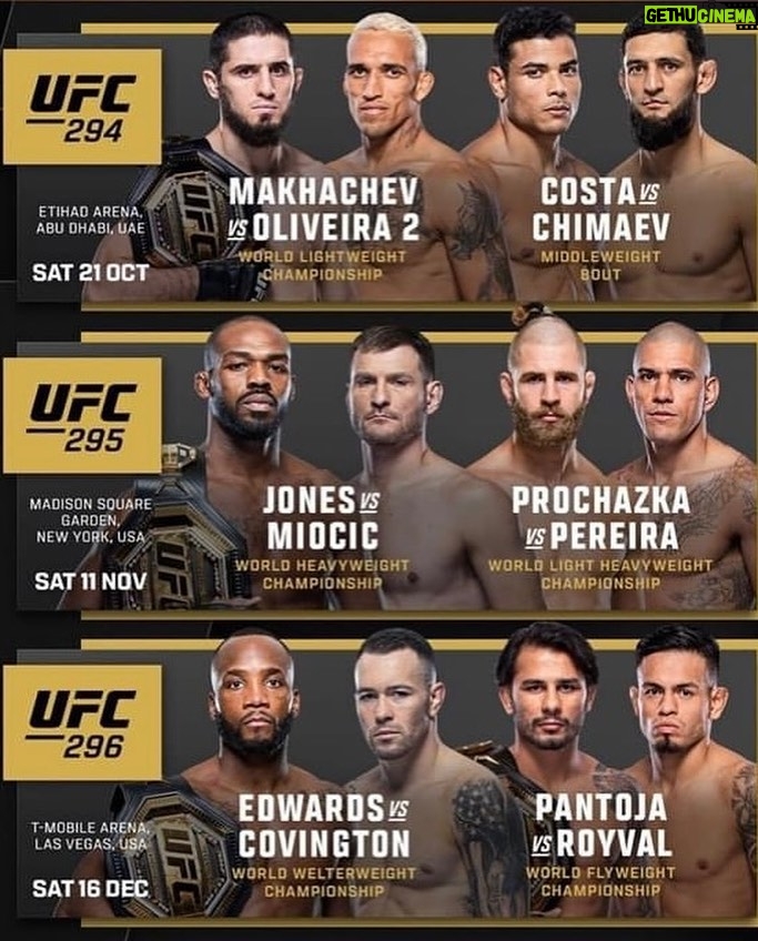 Daniel Cormier Instagram - I mean this is how the year ends! I’m just a huge fan of this game. Holy s***