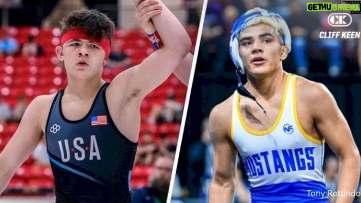 Daniel Cormier Instagram - Guys help me in congratulating our two Mustangs who get to compete @flowrestling Who’s #1. This competition determines the #1 ranked wrestler in the country @sauce_zepeda and @cody.wrestle have a chance to become number 1 in the country. We’ve never had two wrestlers ranked 1 in country at same time. Give them a big shout out and follow. Coach DC @gilroywrestling @danielcormierwrestlingacademy @bo.bassett @sawyer_bartelt