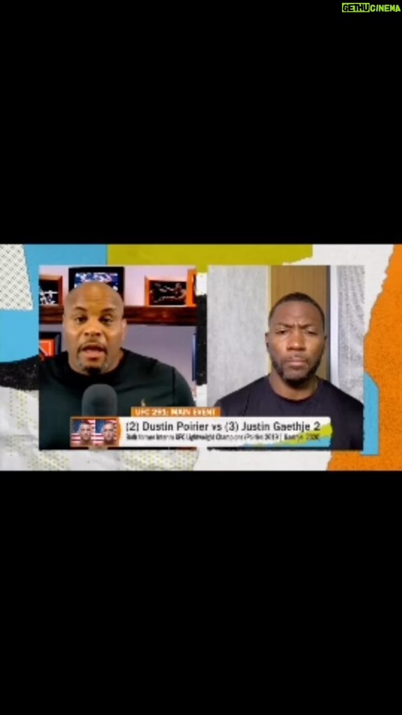 Daniel Cormier Instagram - Today on DC&RC we talked about the monster card this weekend. We also spoke the significance of the BMF title. We lost our top 5 BMF fighters of all time and as always we tap in or tap out. Check it out. Link in my bio @realrclark @espnmma