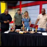 Daniel Cormier Instagram - Yesterday on the weigh in show we did the @bwwings hot wing challenge. It was so hot! I won tho beat all of em lol. Who’s tried the Blazin Challenge? The flavor is good, but man it’s so damn hot.