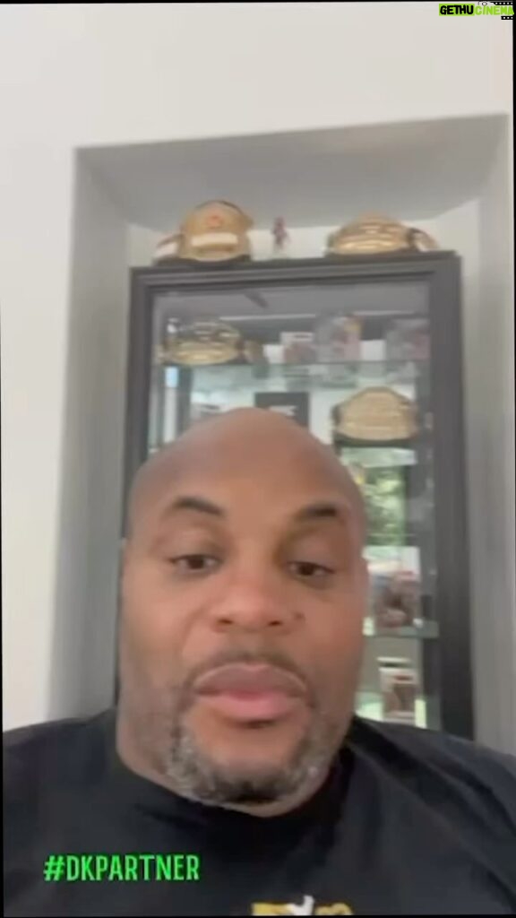 Daniel Cormier Instagram - Guys UFC 290 is tonight make sure you get all your bets in @draftkings_sportsbook . Bet 5 or more and get 150 in bonus bets instantly use my promo code #daniel #dkpartner