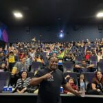 Daniel Cormier Instagram - Last night we were able to watch @dctheflash I wanna say thanks to all the people who make these special movie nights happen. The kids alwsys love them. The film opens June 16 and it features Michael Keaton’s return as Batman, and so many cool DC Superhero cameos. Make sure you check it out #theflashmovie