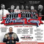 Daniel Cormier Instagram - Guys don’t forget Midcals camp is coming up, we are almost full. We have 30 spots left. It’ll be a full camp, 16 days and it’ll be great. Who’s ready for the fight ? Www.danielcormierwrestling.com