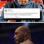 Daniel Cormier Instagram – Ok so of course here comes the back and forth again. Hopefully this response stops it. At 5 eastern /2pm pacific I respond to Jones and Chael saying the rivalry lives on. I also get into Tom Aspinall saying he’s done begging lol and I also discuss Strickland v Du Plessis  and the accidental clash of heads we missed in broadcast. Make sure you guys watch it. Link in my bio