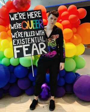 Daniel Howell Instagram - dead inside but full of pride