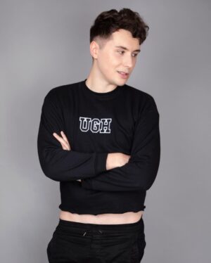 Daniel Howell Instagram - back to class with sass

ugh crop sweater / notebook / sarcastic stationery / sequin bag 📝 now on shop.danielhowell.com ✨