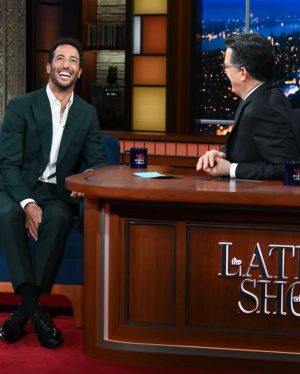 Daniel Ricciardo Instagram - My family’s in Florida… I’m in New York @colbertlateshow