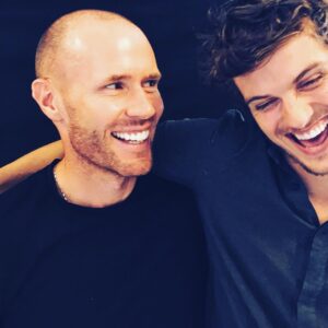 Daniel Sharman Instagram - "Fun times shooting today for my mate @olivertrevena @beingthebook project w/ photographer @randallslavin to benefit @nfs in its fight to end human trafficking around the world"