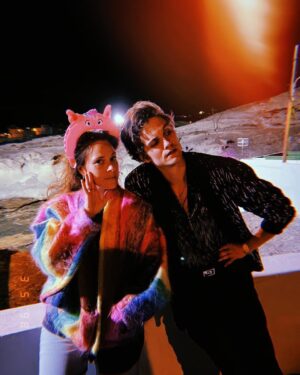 Daniel Sharman Instagram - 80’s Malice 🦩 @skytv coming soon x