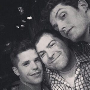 Daniel Sharman Instagram - Lovable Thugs . @charliecarver @andrewcarlberg