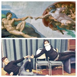 Daniel Sharman Instagram - Creating.. With @charliecarver