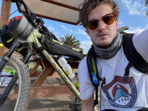 Daniel Sharman Instagram - This bike allowed me to haul up all my equipment and never walk — unlike some of us. (Cough, cough, @maxcarver) Thank you @marinbikes
