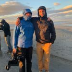 Daniel Sharman Instagram - @igorkropotov @kylel_taylor. And Gunit @garygardnerfilm The lads who helped pulled the strings. Great Salt Lake State Park & Marina