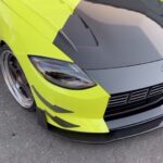 Daniel Wu Instagram - A huge effort from the team to get this across the line, we started thinking about this Z project in July, mocking up a cardboard prototype of the bodykit, and ultimately having our first SD Aero Kit produced in dry carbon by October. Our partner @inozetek supplied all the paint like wrap material, including our collaboration Student Driver Green, all applied by @impressivewrap , the @jonsibal livery looks awesome and matches the LMP3 car perfectly. Tires are @toyotires Proxes, wrapped to @kmg.racing Ozeki KMGT1 Magnesium 2 piece wheels and @kyoeiusa @kyoei_projectkics lug nuts, all riding on @st_suspensions . The new note @apexiusa is perfect and the Podium Carbon seats by @recaro are stunning. Special thanks to @brandosautocare for cleaning up everything for the show, and to @_dpod_ @henrymarqii @kakirosama @jboogracing @rjiang_ and @yayjennifer for helping out and solving problems as we built. If you’re at SEMA, you can see it there in North Hall 12261 all week. Thanks everyone for the support. SD #sema #semashow #z #wearestudentdrivers Las Vegas Strip