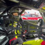 Daniel Wu Instagram - Reunited with @thatdanielwu and it feels so good 👊 He is ready for qualifying in the @racersedgems “Neon Rocket” @Honda Civic Type R! #PoweredByHonda // #IMSA // #CivicTypeR Daytona International Speedway