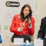 Daniella Rahme Instagram - Honored to have been part of the panel on “Youth Mental Health in Drama and Songs” and a judge at the award ceremony of the youth empowerment films and songs competition, under the Patronage and presence of HRH Prince Ali bin Al Hussein 🎥💫 Together, we’re making strides towards a brighter, more empowered future. Thank you @mentorarabia ❤️ #PowerOfResilience @filmjordan #DaniellaRahme #دانييلا_رحمة Amman, Jordan