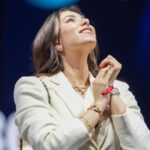 Daniella Rahme Instagram - " نحن صناع الأمل نحن الأمل " Inspiring moments at @arabhopemakers celebrating the spirit of positivity and change ✨✨✨ #DaniellaRahme #دانييلا_رحمة Dubai, United Arab Emirates