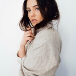 Danielle Campbell Instagram - Contemplating giving this coat back... I decided against it.