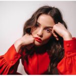 Danielle Campbell Instagram - Monday M O O D 💋. @pulsespikes #PulseSpikes Photographer: @dfreske Editor-in-Chief: Anna Zhang / @colorflame Writer: Gina Decicco Styling: @katiebof Hair: @sunniebrook Makeup: Melissa Hernandez